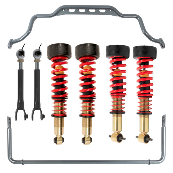 Belltech 2021 GM Tahoe/Yukon SWB 2WD/4WD Lowering Kit - Front  0.5in-3in / Rear 1in-4.5in - 1106HK Photo - Primary
