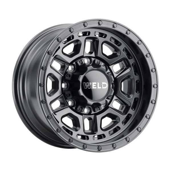 Weld Off-Road Crux W119 17x9in / 5x114.3 BP / ET -35 / 78.1mm Bore - Satin Black Wheel - W11979026363