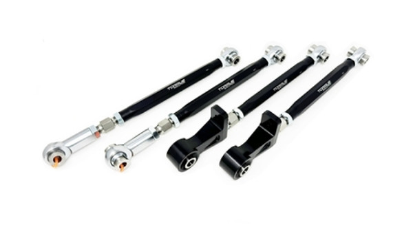 Torque 04-07 Subaru Impreza WRX STI Rear Lateral Link Camber / Toe Arms - Black (Set of 4) - TS-SU-825FR Photo - Primary