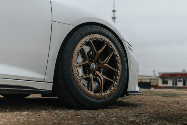 Weld RM105 / 18x8.5 / 5x112mm BP / 6.5in. BS / 15-21 Audi RS3 Rear Matte Bronze Wheel - Single Beadlock - M105S8KJ65FS0C2SBLJS