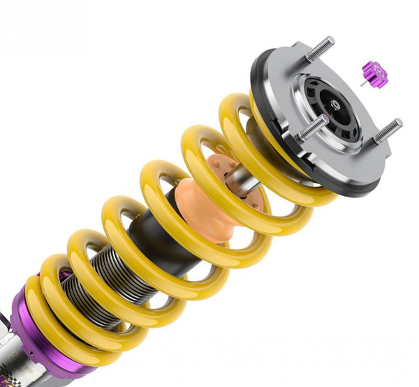 KW Top Mount / KW Progressive Spring / KW Spring Perch & Mount / 2017+ Tesla Model 3 / 2020+ Tesla Model Y - 68510176