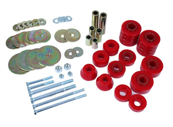 Energy Suspension 69-72 GMC C1500 Pickup Red Body Mount Bushing Set - 3.4163R Photo - Primary