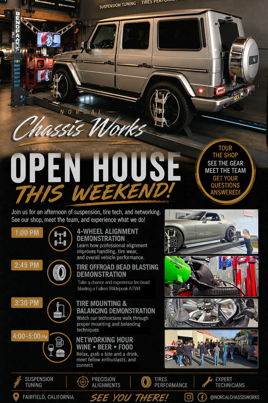 NorCal Chassis Works Open House June 13, 2026