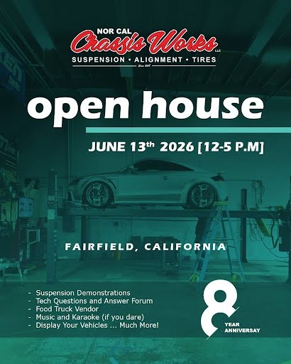NorCal Chassis Works Open House June 13, 2026