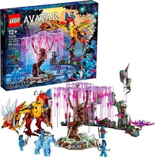 LEGO - Avatar Toruk Makto & Tree of Souls 75574 Building Toy Set (1,212 Pieces)