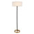 Camden&Wells - Estella Floor Lamp - Matte Black/Brass
