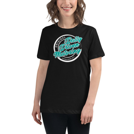 Daily Driven Motoring (OG Round) Women's Relaxed T-Shirt