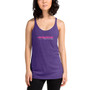 Daily Driven Motoring (Script Pink) Women's Racerback Tank