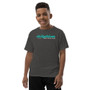 Daily Driven Motoring (Teal Script) Youth Short Sleeve T-Shirt