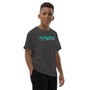 Daily Driven Motoring (Teal Script) Youth Short Sleeve T-Shirt