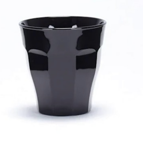 Duralex Colored Black Glass Tumblers