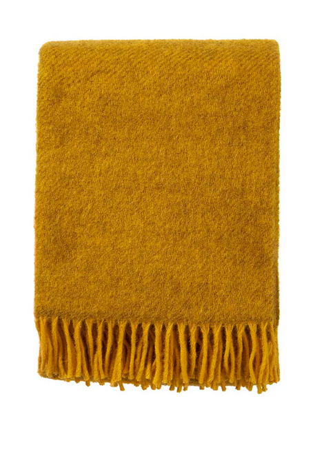 Gotland Throw Yellow
