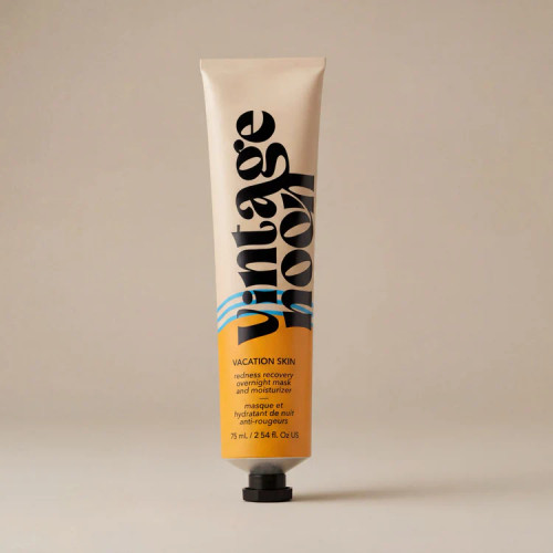 Vacation Skin Redness Recovery Overnight Mask and Moisturizer