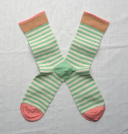 Lichen Striped Sock