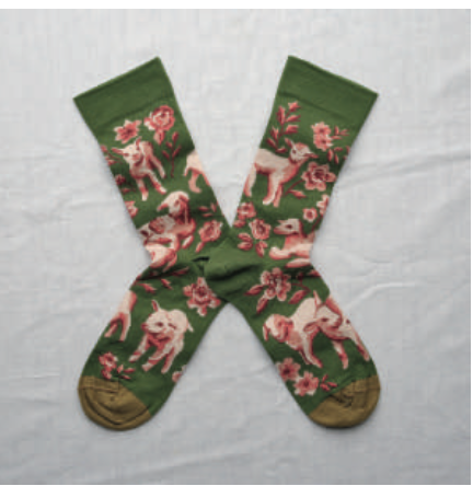 Cactus Lamb Socks