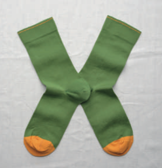 Plain Avocado Sock