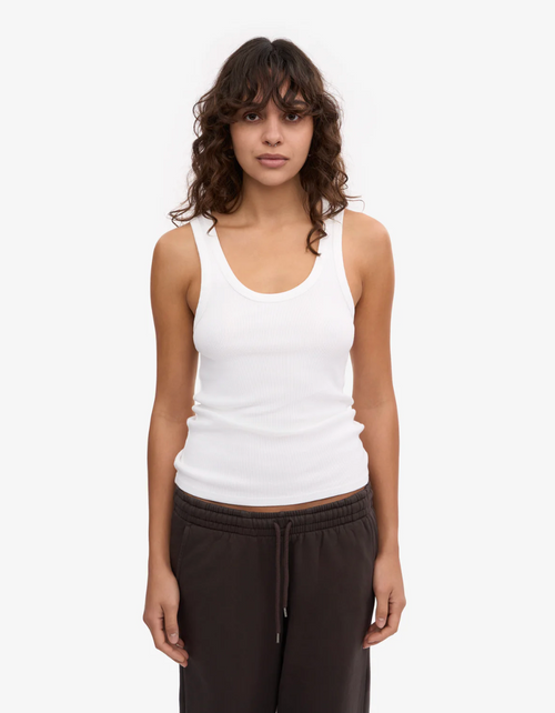Women Organic Rib Tank Top