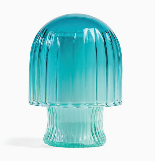 Swedish Dream Mushroom Cloche Candle - Kelp