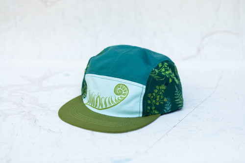 Forest Fern 5 Panel Trail Hat 