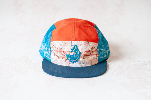 Salmon Run 5 Panel Trail Hat 