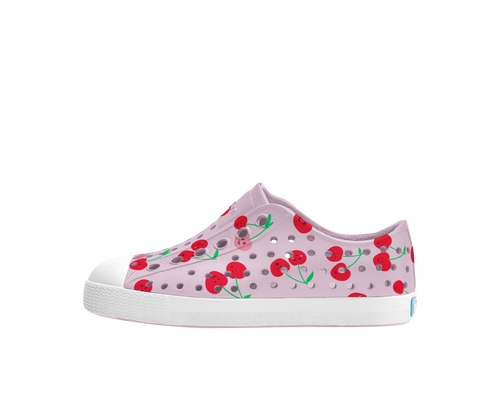 JEFFERSON PRINT KIDS BARELY PINK/ SHELL WHITE/ CHERRIES