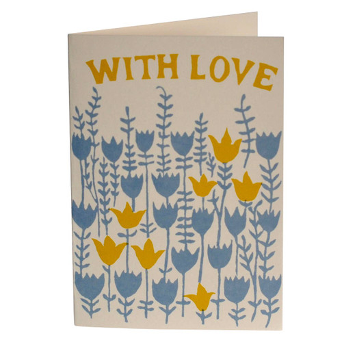 Card With Love Flowers