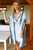 Emerson Fry Cotton Caftan Cerulean