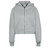 Organic Crop Zip Hoodie