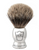 Parker Chrome Handle Pure Badger Shaving Brush & Stand