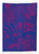 Blomranka Wool Blanket Blue/Lilac