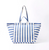 Marylebone Tote Bag in Denim Stripe