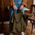 ELISA TOTE BAG GRAOU OLIVE
