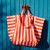 ELISA TOTE BAG STRIPES TOMATO / CANDY PINK: TOMATO / CANDY PINK / STRIPES