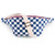 WOMEN BUM BAG CHECKERBOARD ECRU / BLUE NAVY