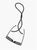 Glasses chain - Brillenkette - black