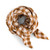 BIANCA SWADDLE GINGHAM CARAMEL: VICHY / M 70*70