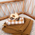 BIANCA SWADDLE GINGHAM CARAMEL: VICHY / M 70*70