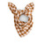 BIANCA SWADDLE GINGHAM CARAMEL: VICHY / M 70*70