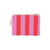 MARIE PURSE STRIPES ORCHID / TOMATO