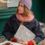 BIANCA SWADDLE MINI LEOPARD GERANIUM: MINI LEOPARD / M 70x70