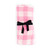 BIANCA SWADDLE GINGHAM NEON PINK: VICHY / L 110*110
