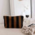 POUCH SOFIA STRIPES CUMIN: CUMIN / BLACK / STRIPES