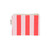 MARIE PURSE STRIPES TOMATO / CANDY PINK