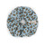 SCRUNCHIE MINI LEOPARD SKY BLUE