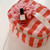 VANITY CASE OONA STRIPES TOMATO / CANDY