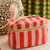 VANITY CASE OONA STRIPES TOMATO / CANDY