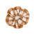 SCRUNCHIE GINGHAM CARAMEL