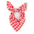 BIANCA SWADDLE GINGHAM TOMATO: VICHY / M 70*70