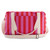RAPHAEL DIAPER BAG - WEEKEND BAG STRIPES ORCHID/ TOMATO: ORCHID/TOMATO / Stripe / L22*W42*H28