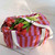 RAPHAEL DIAPER BAG - WEEKEND BAG STRIPES ORCHID/ TOMATO: ORCHID/TOMATO / Stripe / L22*W42*H28